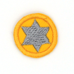 Insignia Estrella Gris